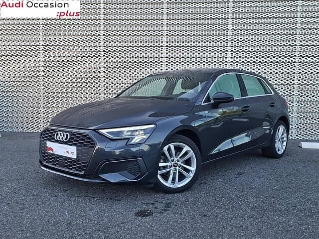 Gris manhattan métallisé Utilisé 2023 Audi A3 Business | 25 990 € (Bon prix) - Image 1/4