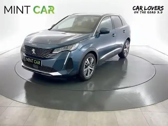 Bleu Utilisé 2021 Peugeot 3008 Allure | 22 290 € (Prix juste) - Image 1/4