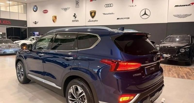 Occasion Hyundai Santa Fe 186 ch (136 kW) 2019 Bleu SUV