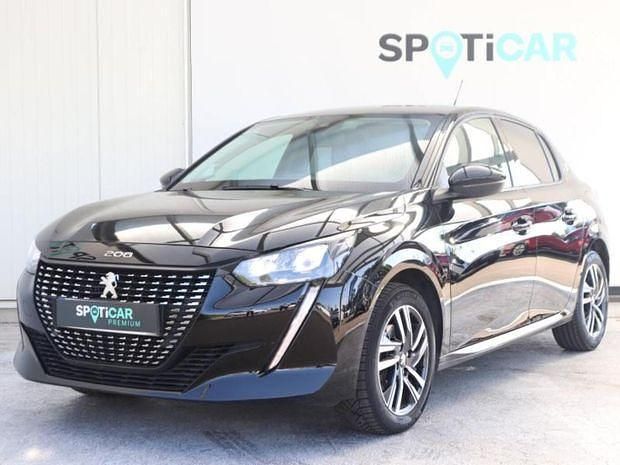 Noir Utilisé 2023 Peugeot 208 Allure Citadine | 16 500 € (Prix juste) - Image 1/4