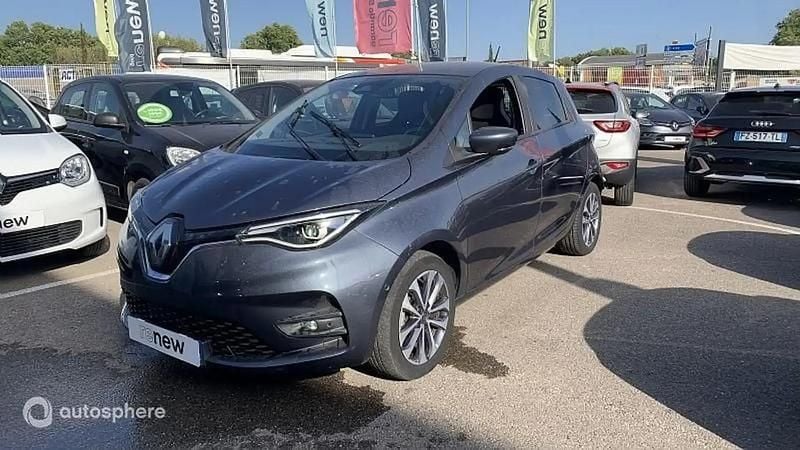 Gris Utilisé 2020 Renault Zoe Intens Citadine | 8 499 € (Super prix) - Image 1/4