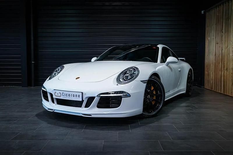 Blanc Utilisé 2015 Porsche 911 Carrera 4S Cabriolet Chrono Cabriolet | 124 900 € - Image 1/4