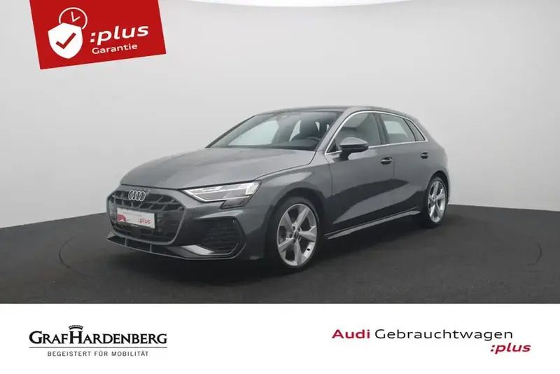 Gris Utilisé 2024 Audi A3 Sportback S-Line Berline | 37 980 € (Prix juste) - Image 1/4