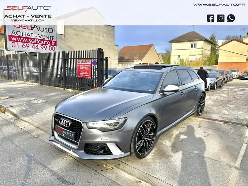 Gris Utilisé 2013 Audi RS6 Break | 32 980 € (Prix assez cher) - Image 1/4