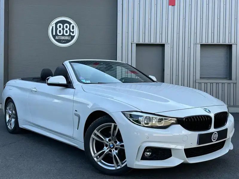 Blanc Occasion 2019 BMW 420 M Sport Cabriolet | 29 990 € - Image 1/4