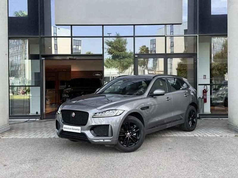 Gris Utilisé 2020 Jaguar F-Pace Chequered Flag SUV | 31 900 € (Prix juste) - Image 1/4