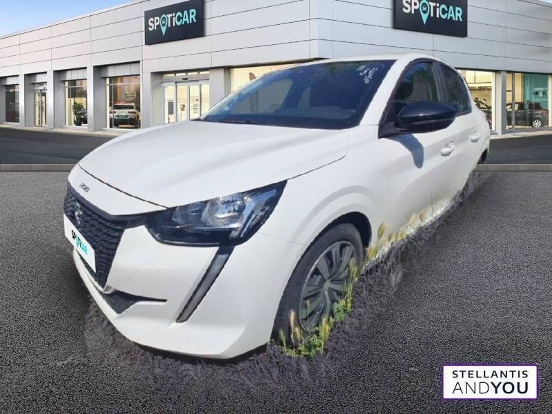 Blanc Utilisé 2023 Peugeot 208 Active Citadine | 12 580 € (Bon prix) - Image 1/3