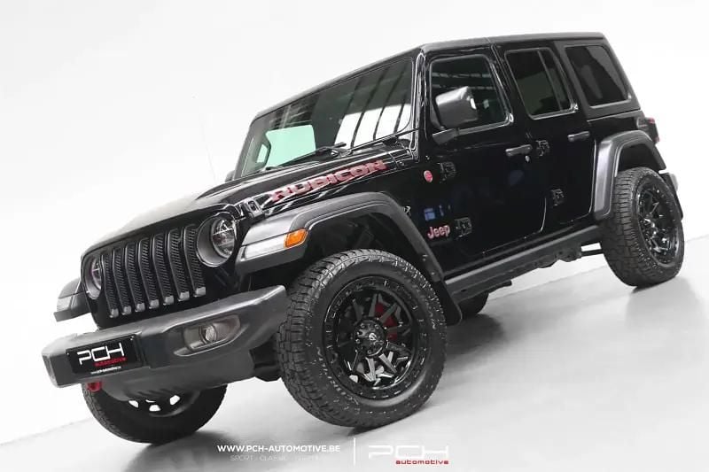 Noir Utilisé 2021 Jeep Wrangler Rubicon SUV | 47 999 € (Prix juste) - Image 1/4