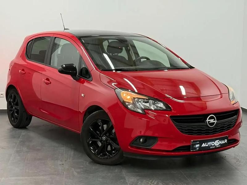 Rouge Utilisé 2017 Opel Corsa Edition Berline | 5 490 € - Image 1/4