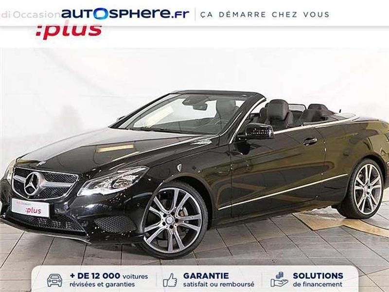 Occasion Mercedes E350 Executive 256 ch (188 kW) 2014 Noir Cabriolet