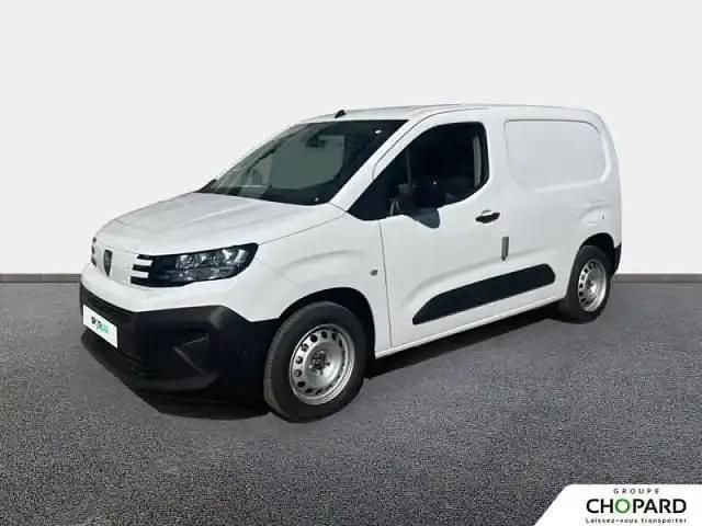 Blanc Nouvelle 2025 Peugeot Partner S Monospace | 23 980 € - Image 1/4