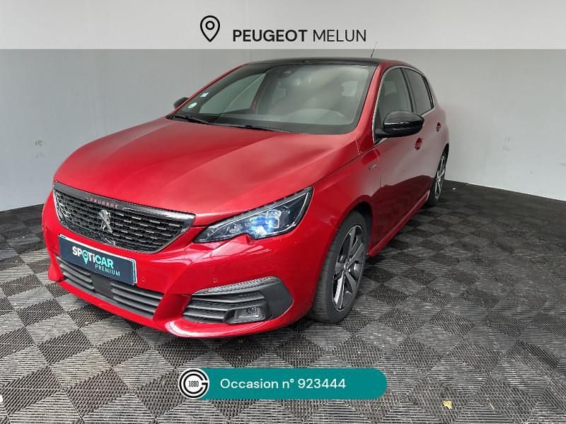 Rouge Utilisé 2019 Peugeot 308 GT-line Berline | 18 980 € (Prix juste) - Image 1/4