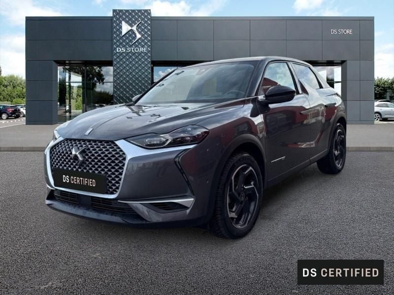 Gris platinium (m) toit diamond red Utilisé 2019 DS Automobiles DS3 Grand Chic SUV | 14 570 € (Prix juste) - Image 1/4