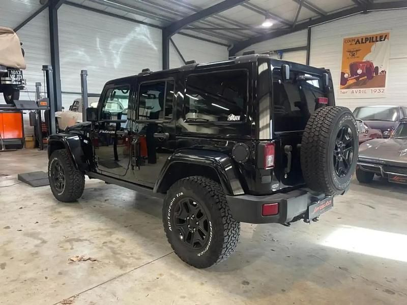 Occasion Jeep Wrangler Unlimited Sahara 284 ch (208 kW) 2016 Noir SUV