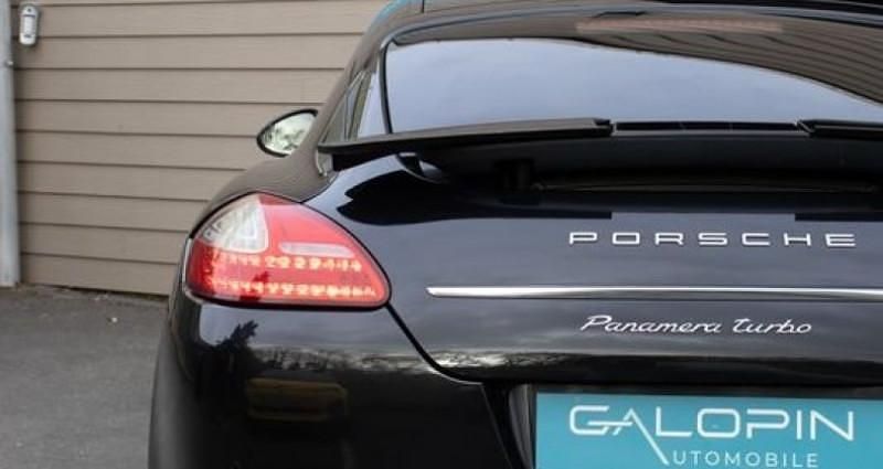 Occasion Porsche Panamera Turbo 500 ch (367 kW) 2010 Noir Berline