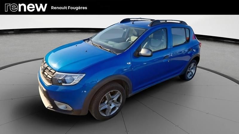 Bleu Utilisé 2019 Dacia Sandero Stepway Citadine | 9 690 € - Image 1/4