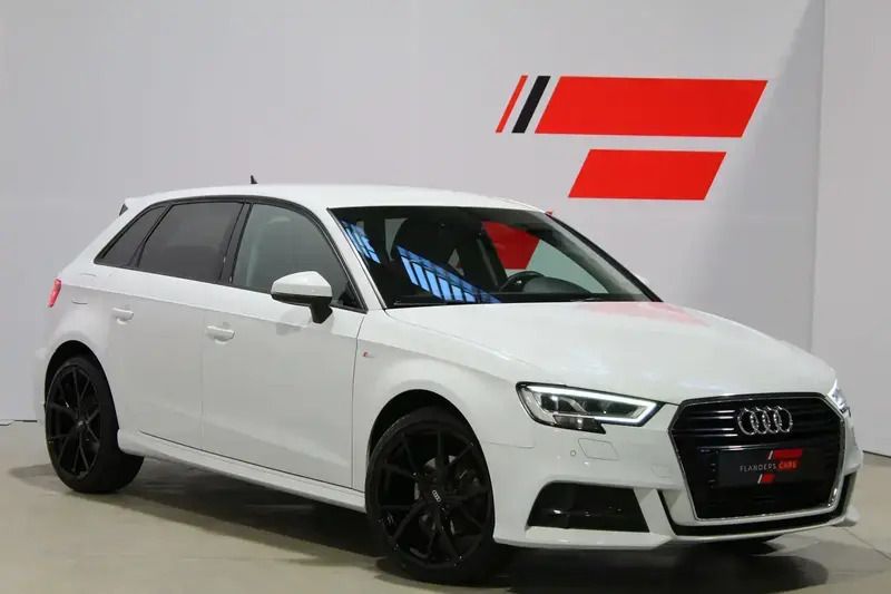 Blanc Utilisé 2020 Audi A3 S-Line Berline | 19 990 € (Bon prix) - Image 1/4