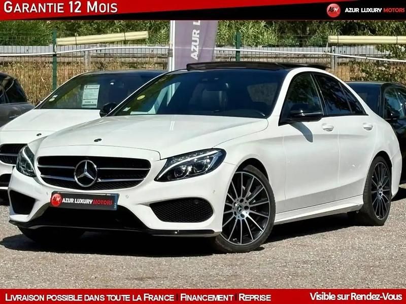 Blanc Occasion 2017 Mercedes C220 Sportline Berline | 25 990 € (Prix assez cher) - Image 1/4
