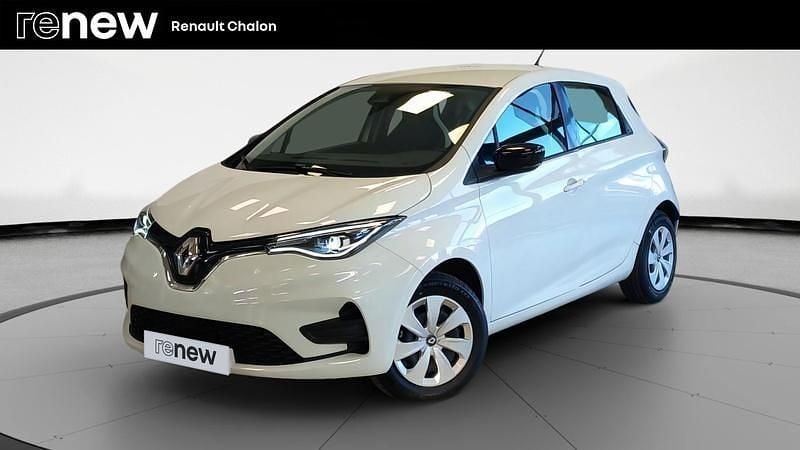 Blanc Occasion 2021 Renault Zoe Business Citadine | 16 390 € (Prix cher) - Image 1/4