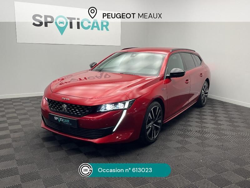 Rouge Occasion 2021 Peugeot 508 GT Break | 22 990 € (Bon prix) - Image 1/4