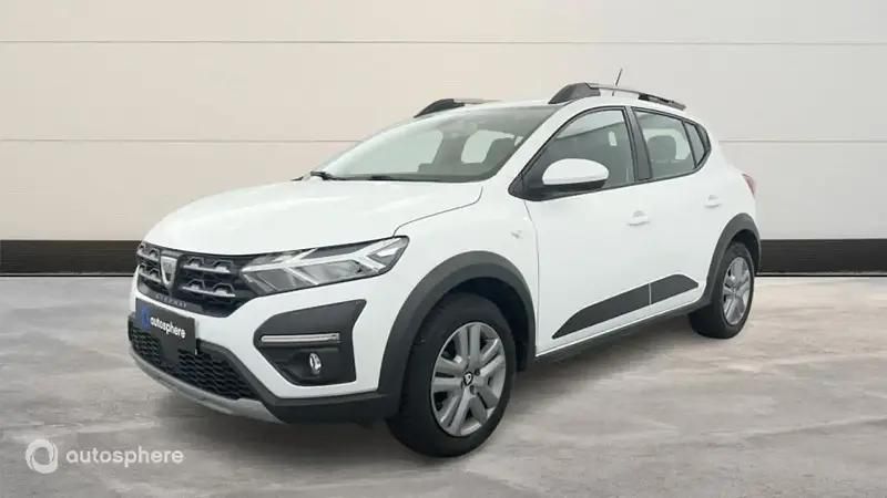 Blanc Utilisé 2022 Dacia Sandero Comfort Citadine | 14 799 € (Prix juste) - Image 1/4