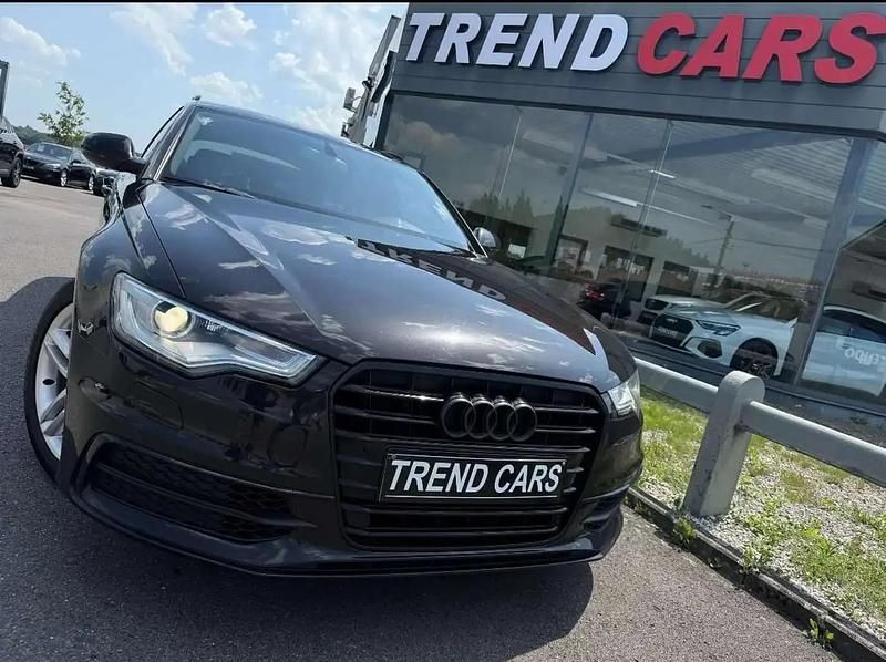 Noir Utilisé 2014 Audi A6 S-Line Break | 15 999 € (Bon prix) - Image 1/4