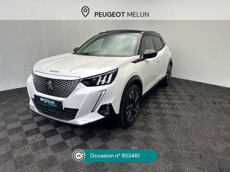 Blanc Utilisé 2021 Peugeot e-2008 GT SUV | 15 480 € (Bon prix) - Image 1/4