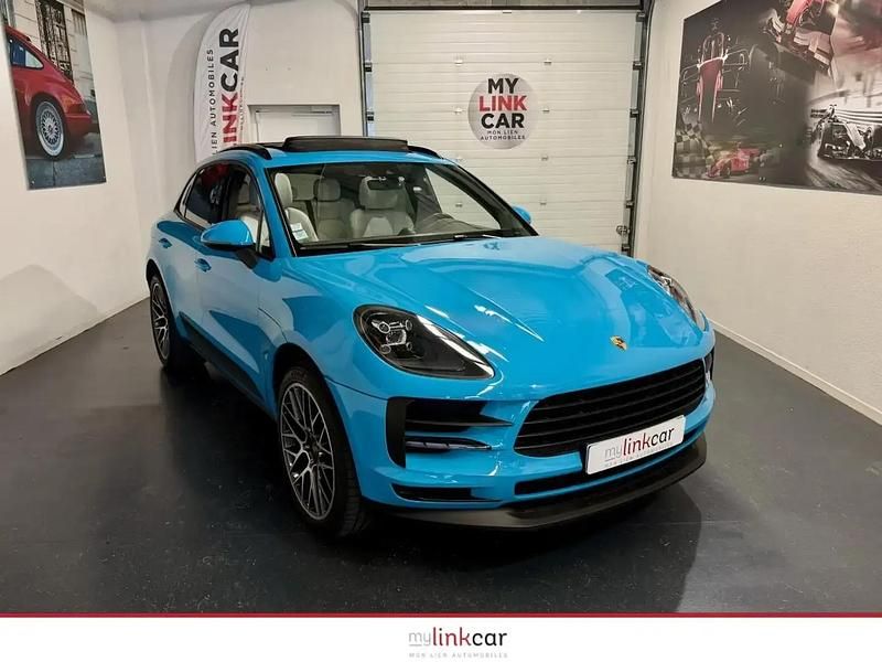 Bleu Occasion 2019 Porsche Macan SUV | 53 450 € (Prix juste) - Image 1/4