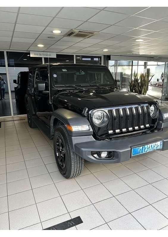 Occasion Jeep Wrangler Unlimited Sport 272 ch (200 kW) 2019 Noir SUV