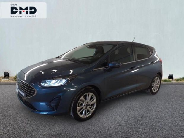 Bleu Utilisé 2023 Ford Fiesta Business Edition Citadine | 16 990 € (Prix juste) - Image 1/4
