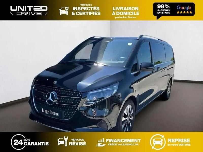 Noir Utilisé 2024 Mercedes V300 Avantgarde Monospace | 72 990 € (Prix juste) - Image 1/4