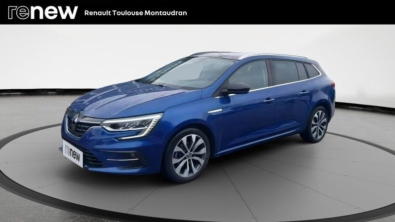 Bleu Utilisé 2024 Renault Mégane IV Techno Berline | 24 300 € (Prix assez cher) - Image 1/4