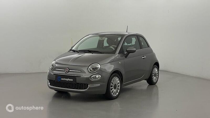 Gris Utilisé 2021 Fiat 500 Dolcevita Berline | 11 999 € (Prix juste) - Image 1/4