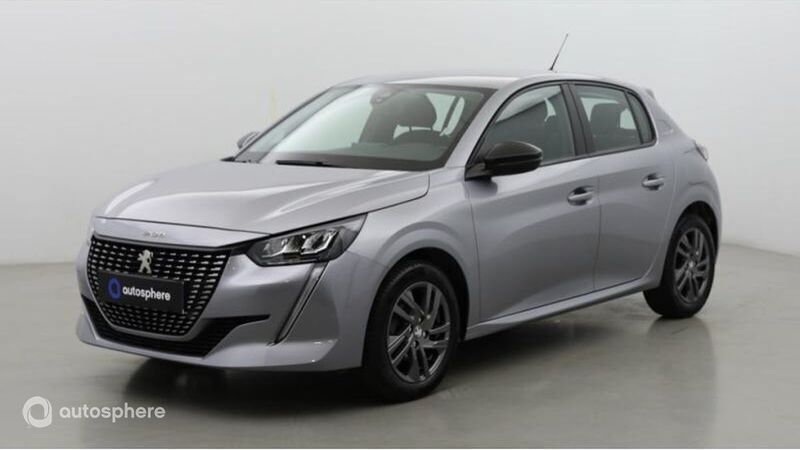 Gris artense (m) Utilisé 2022 Peugeot 208 Active Citadine | 10 999 € (Super prix) - Image 1/4