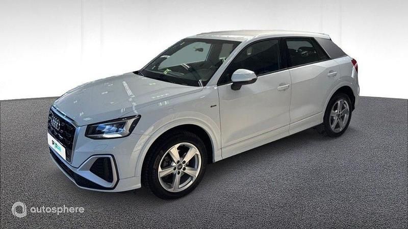 Blanc Utilisé 2021 Audi Q2 S-line plus SUV | 23 990 € (Prix juste) - Image 1/4