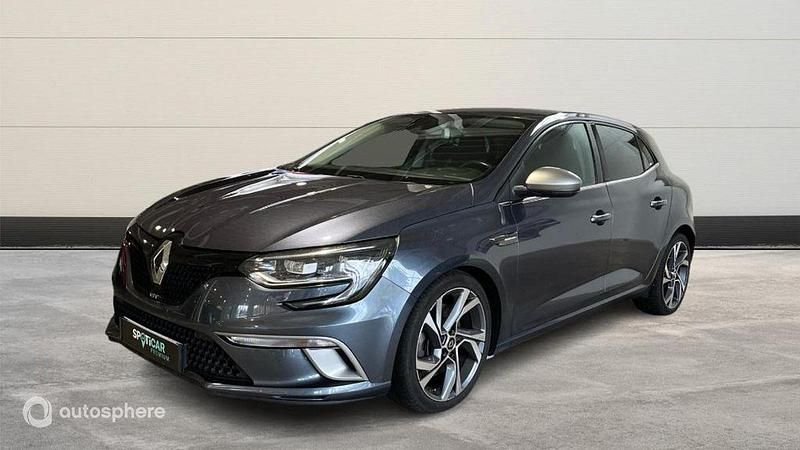 Gris Utilisé 2016 Renault Mégane III GT Berline | 18 499 € (Prix juste) - Image 1/4