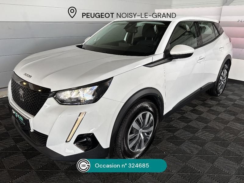 Blanc Utilisé 2021 Peugeot 2008 Business-Line SUV | 13 950 € (Prix juste) - Image 1/4