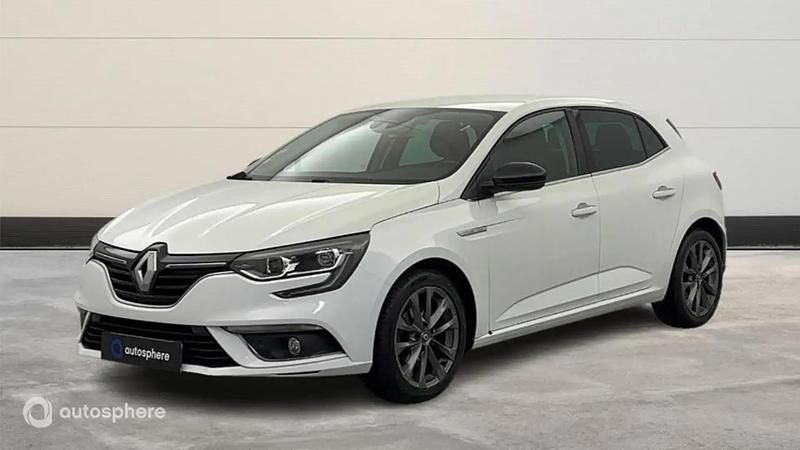 Blanc Utilisé 2018 Renault Mégane IV LIMITED Berline | 13 999 € (Prix juste) - Image 1/4