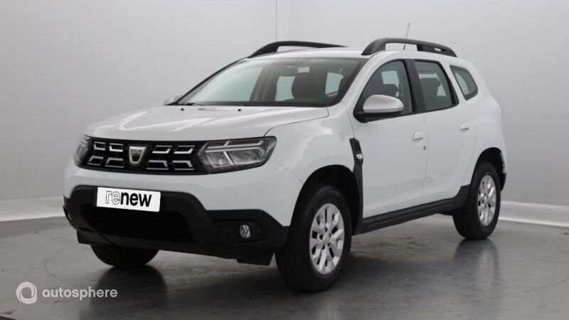 Blanc Utilisé 2022 Dacia Duster Comfort SUV | 17 299 € (Prix juste) - Image 1/4