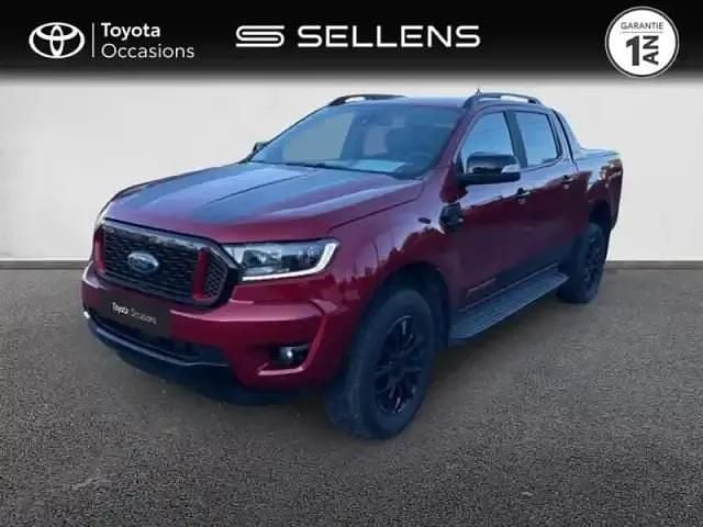 Occasion Ford Ranger 214 ch (157 kW) 2022 Rouge lucid métallisé Pick-up