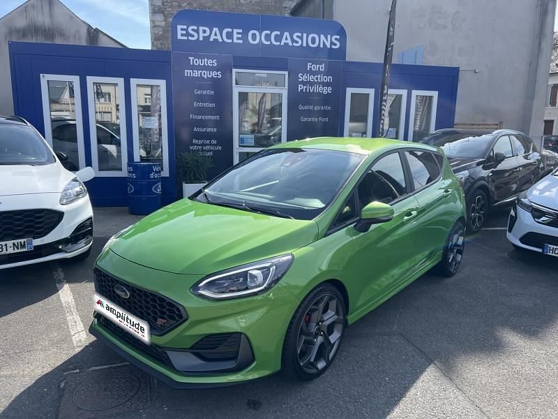 Premium vert mean métallisée Occasion 2023 Ford Fiesta ST Citadine | 26 499 € (Prix assez cher) - Image 1/4