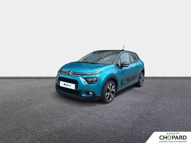 Bleu Utilisé 2022 Citroën C3 Shine Citadine | 12 470 € (Prix juste) - Image 1/4