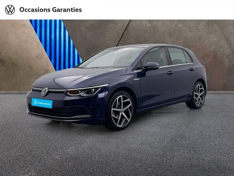 Bleu Utilisé 2021 VW Golf VIII Style Berline | 19 987 € (Prix juste) - Image 1/4