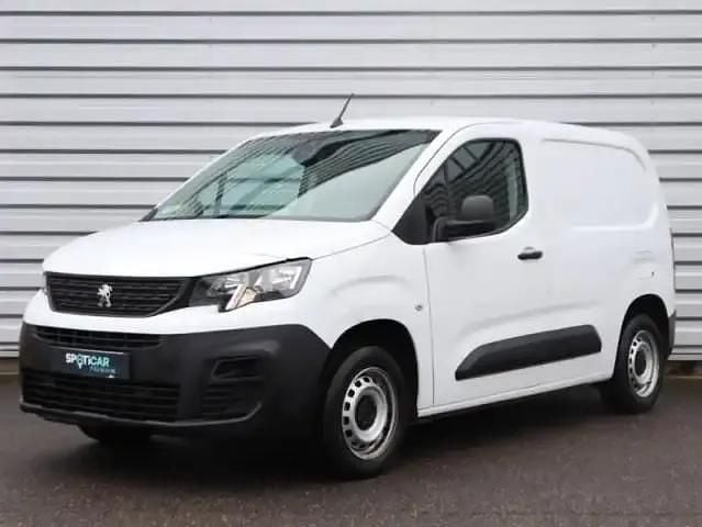 Blanc icy Occasion 2024 Peugeot Partner S Monospace | 17 900 € - Image 1/4