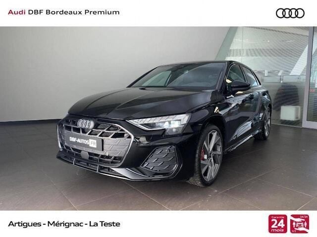 Noir mythic métallisé Utilisé 2025 Audi A3 S-Line | 43 900 € - Image 1/4