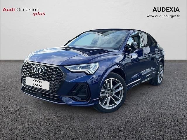 Bleu navarre métallisé Utilisé 2023 Audi Q3 Sportback S-Line SUV | 42 890 € (Prix juste) - Image 1/4