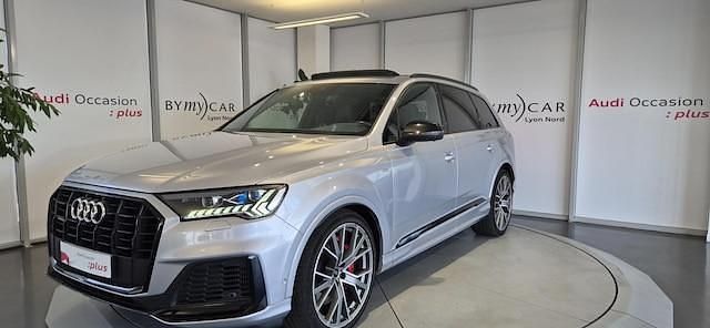 Argent fleuret métallisé Utilisé 2021 Audi Q7 Competition SUV | 52 955 € (Super prix) - Image 1/4