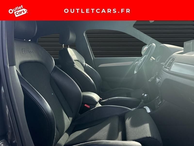 Occasion Audi Q3 S-Line 150 ch (110 kW) 2016 Gris daytona SUV