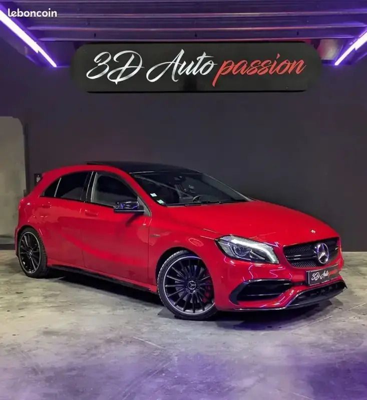 Rouge Utilisé 2017 Mercedes A45 AMG AMG Berline | 33 490 € (Prix juste) - Image 1/4