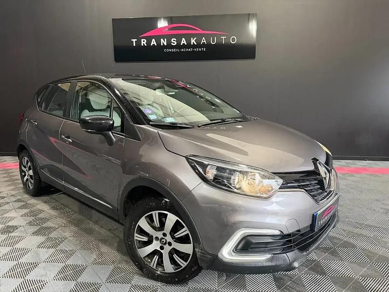 Gris Occasion 2019 Renault Captur SUV | 9 900 € (Super prix) - Image 1/4